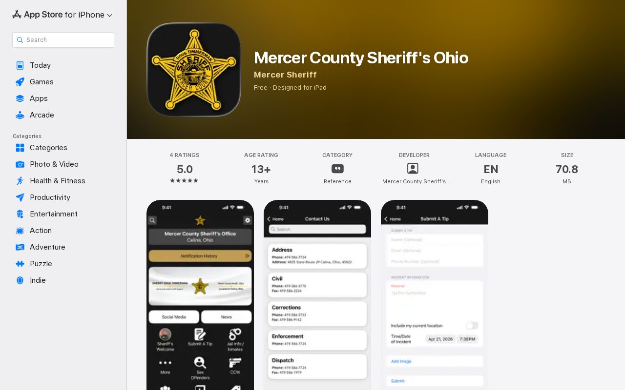 Mercer County sheriff mobile app released inmate mugshot feature limits
