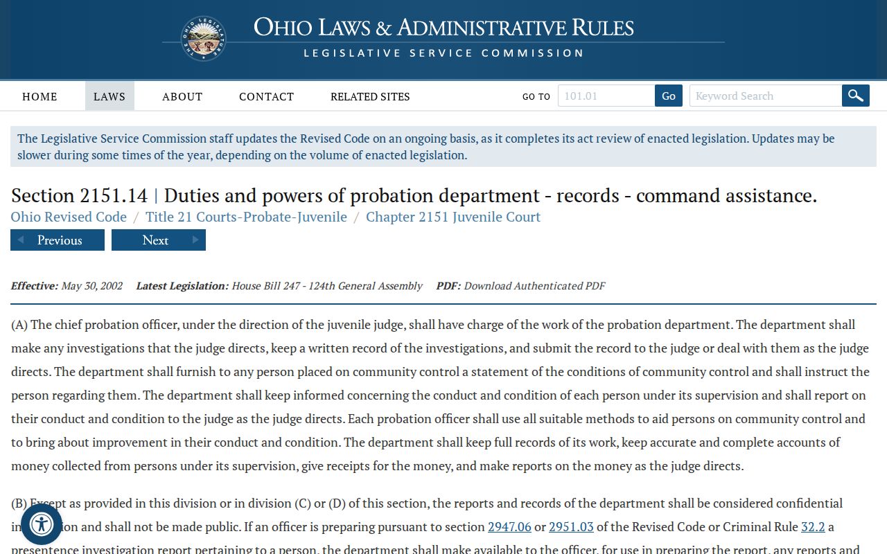 West Central Juvenile Detention Center Mercer County release confidentiality law